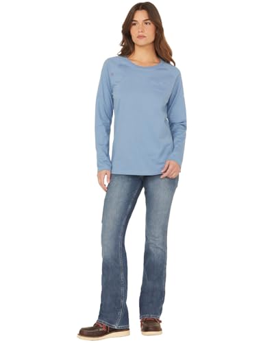 ARIAT Women's Rebar Durastretch Raven Boot Cut Jean