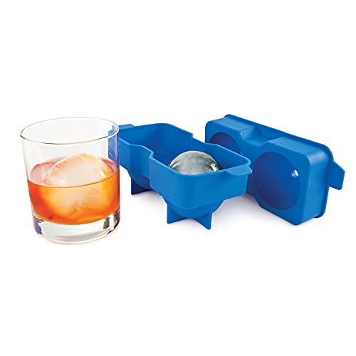 Molde de silicona para esferas de hielo 2.25 pulg - azul miniatura 6