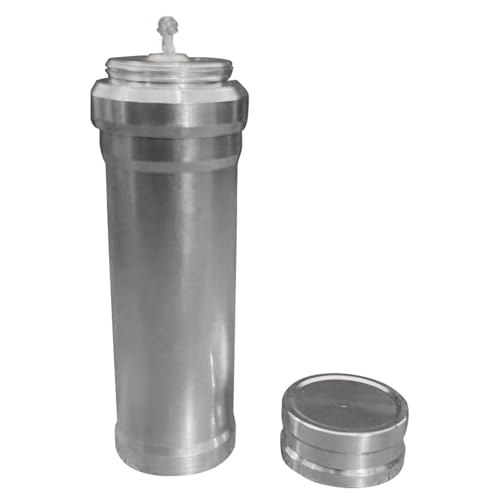 Lámpara de Alcohol Metálica | Quemador de Alcohol Metálico 3cl para Exterior | Equipo de Iluminación Compacto para Jardín Camping Senderismo Picnic - Uso en Laboratorio y Trabajos Técnicos