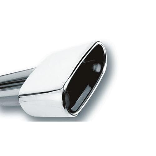 20244 2.5" Inlet - 6.69" x 3" Rectangle Rolled- Angle-Cut Outlet 20244