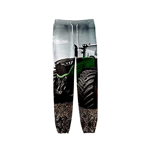 Pantalon de sport long tracteur 3D fini les joggings banals