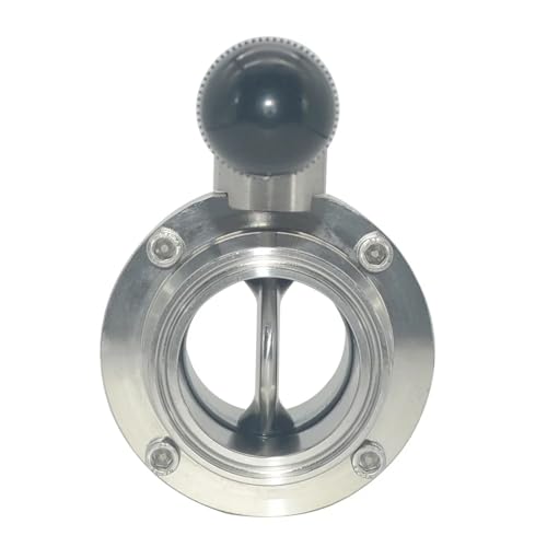 Vanne à trois pinces 1-1/2" pour brassage artisanal et microbrasserie - 4