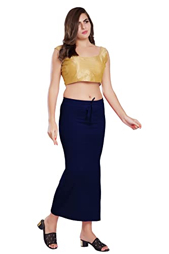 Image of RANI SAAHIBA Women's Stretchy Slim Fishcut Petticoat Cotton Shapewear