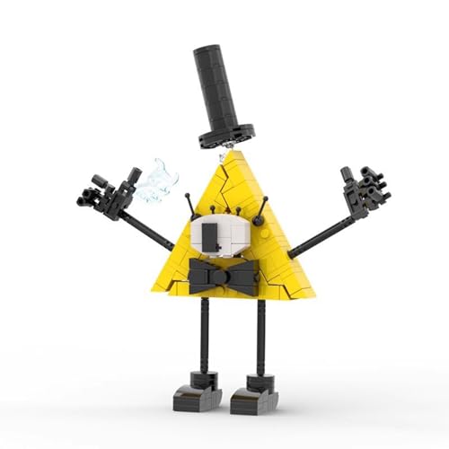CYSNATU Gravity Bill Cipher Building Block Set, Adventure Falls Figure Model Toy, Creative Building Bricks Birthday for Kids (172 Pcs)