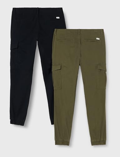 Pantalons Homme JACK & JONES - Coupe Droite Classique en Coton - 3