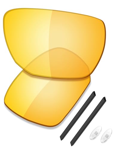 Image of SAUCER Premium Replacement Lenses & Rubber Kits for Oakley Ejector OO4142 | UV400 Protection, Anti-Scratch, Precise Fit