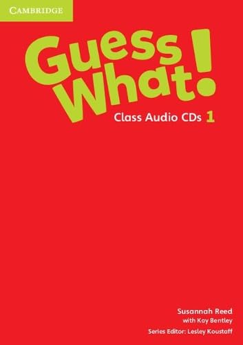 Guess What! Level 1 Class Audio CDs (3) Spanish Edition : Reed ...