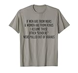 If Men Are From Mars And Women Are From Venus Tees