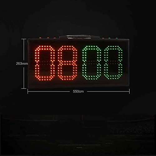 Marcador electrónico portátil LED para fútbol miniatura 7