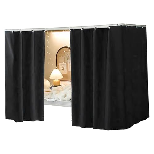 Aisi Etagenbettvorhänge Schlafsaal Zimmer Sichtschutz Baldachin Verdunkelung Vorhänge für unteres Etagenbett