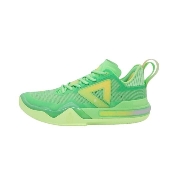 Chaussure de basketball AW1-43 Peak verte idéale pour vos matchs outdoor