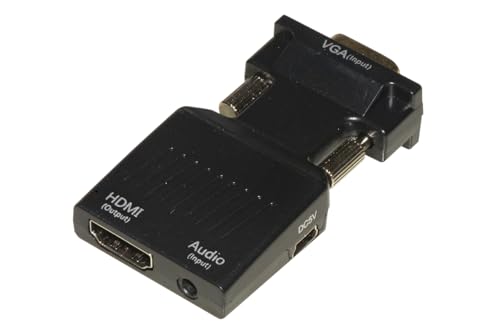 Adaptador VGA a HDMI con audio Link soluciona incompatibilidad de PC a TV 2