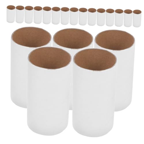 IWOWHERO 20pcs DIY Paper Tubes for Craft Projects Unfinished Craft Rolls for Art Painting and Drawing for Classrooms and Home Use Convenient