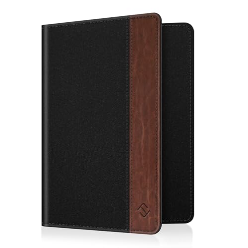 Image of FINTIE Passport Holder, Slim Travel Wallet RFID Blocking Card Case Cover Passport Cover Protector Essentials with Credit Card Slots for Women /Men | Slim
