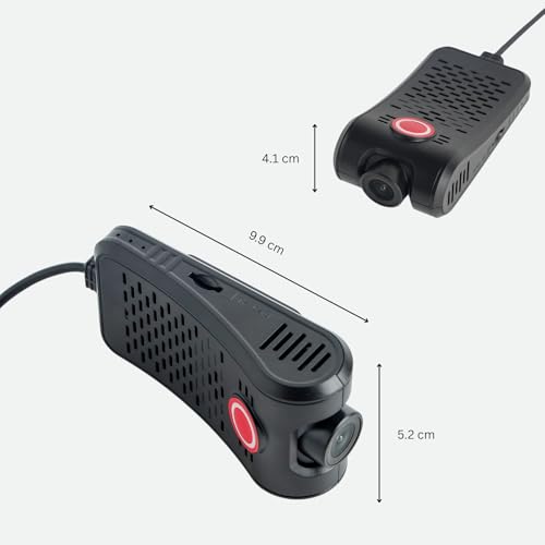 Image of FETACA DC4 Dash Cam with GPS & 4G - Full HD 1080p, Live Video, SOS, Emergency Alerts, Remote Monitoring - Car Camera for Toyota Cars with Installation Support + Free 12-Month App Subscription