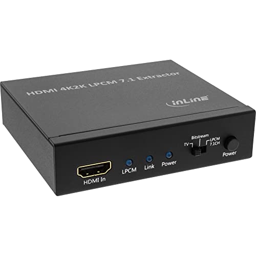 Extracteur de signal HDMI 4K2K pour brancher un home cinéma 7.1 et audio Toslink