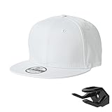 最安！ディスプレイフック付き ニューエラ NEW ERAキャップ 無地 メンズ 帽子 スナップバック 9FIFTY NE400 ベースボールキャップ 男女兼用 [並行輸入品] (White)