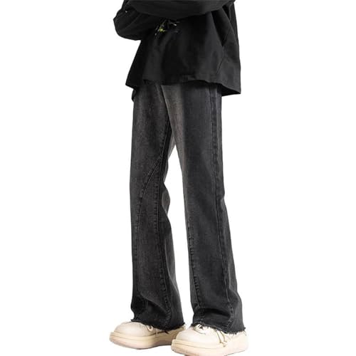 Men's American Loose Fit Camouflage Denim Jeans