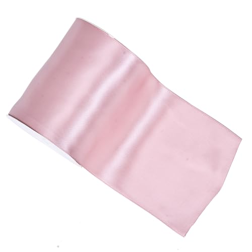 YAMA Rose Gold Double Faced Satin Ribbon 4 Inch Continuous 5 Yards