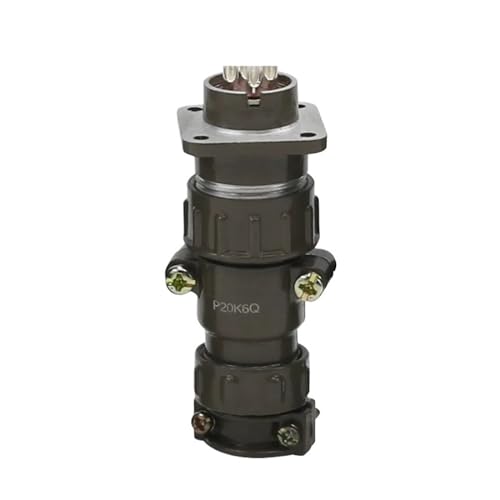 Conector redondo Aviation P20 serie 4 Core diámetro 20MM miniatura 1