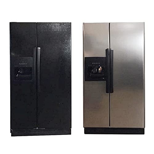 Ez Faux Decor As Seen On Tv Peel And Stick Dishwasher Panel Cover Stainless Steel Film Brushed Nickel To Update Appliances 36" W X 36" Thick Durable Waterproof Not Paint #TOP7