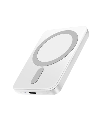 Miady Magnetic Portable Charger Power Bank for iPhone 5000mAh