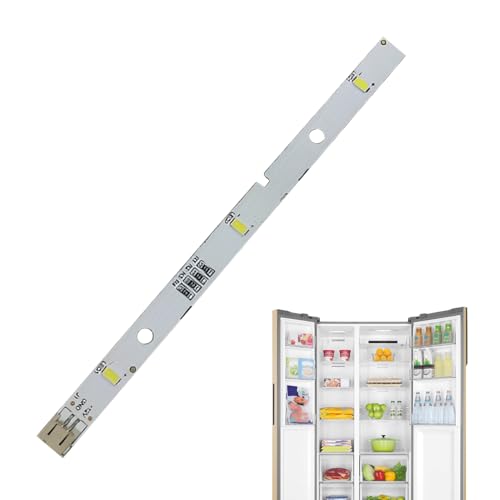 LED Strip Light Intended for RONGSHENG/HISENSE Refrigerator, LED Fridge Light Bulbs E349766 MDDZ-162A 1629348 1529227 DC12V 2W, for Kenwood Fridge KIFF5017 KIFF5020 KIFF7017 KIFF7020 KSBNDIX18