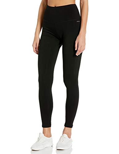 Jockey Women's Cotton Stretch Basic Ankle Legging, Deep Black, X-Large