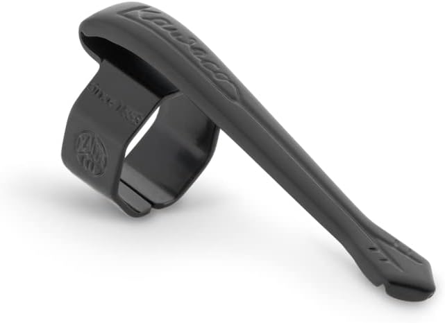 Special Pen Clip Nostalgia Black for Special Series I Pen Holder with Subtle Logo as a Beautiful Accessory for Fountain Pen Made of Bronze