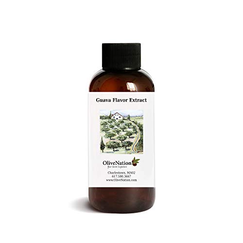 Guava Extract - Tropical Flavoring for Baking and Cooking and Brewing - Non-GMO - Gluten Free - Kosher - Vegan - 4 ounces