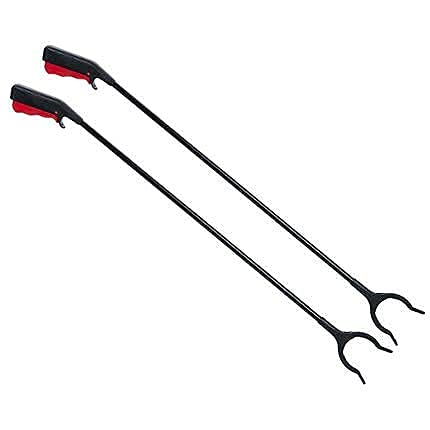 Trash Grabber, Heavy Duty Premium Litter Picker Stick, Portable Claw Gripper for Extendable Elderly Aids and Equipment(81cm|Yellow)