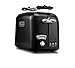 Produktbild De'Longhi Argento Toaster CTO21.BK1 | 2 Schlitz Toaster | Brötchenaufsatz | Bräunungsgrad stufenlos einstellen | Elegant Black