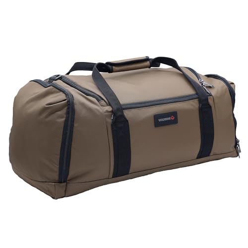 WOLVERINE 26" Duffel with Ventilated Boot Compartment, Water & Dirt Resistant, Chestnut, One Size - Image 4