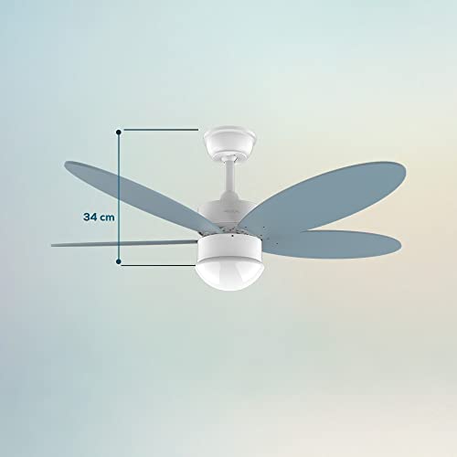 Cecotec Deckenventilator EnergySilence Aero 4260 Sky, 106 cm Spannweite – Ansicht 3