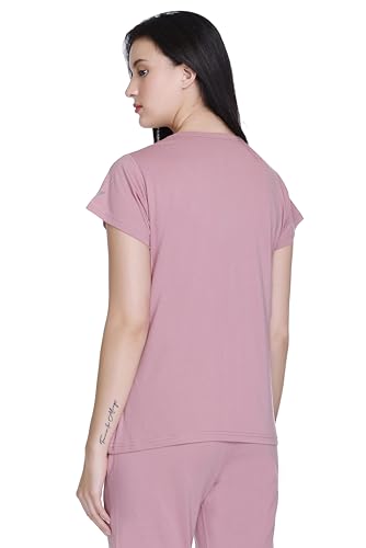 Image of GODFREY Women Round Neck Half Sleeve Cotton T Shirts