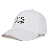 ShFhhwrl Czapka bejsbolowa haft czapka bejsbolowa mężczyźni kobiety hip-hop 100% bawełna modne czapki na zewnątrz czapka na co dzień biała