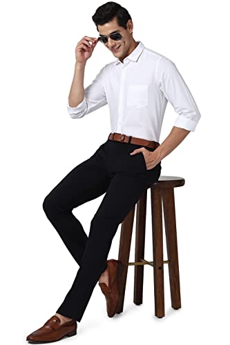 Image of Peter England Men Skinny Casual Pants
