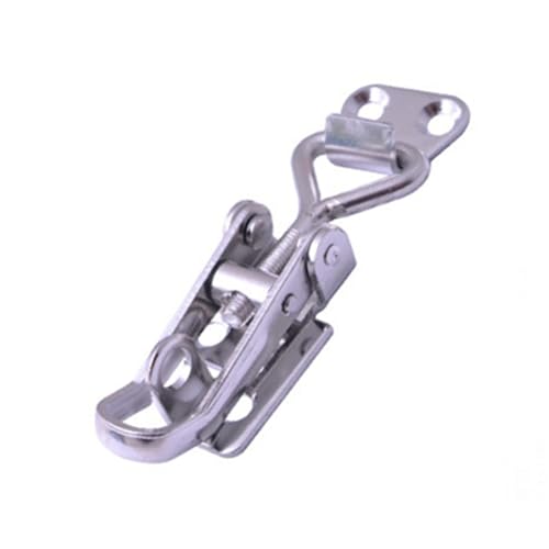 DECOMELODY Efficient Lock Catch for Mechanical Equipment Stainless Steel Toggle Latch Equipment Clamp Latch Clamp
