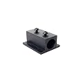 Black all -aluminum waterworking seat Lidar set heat sink bracket Laser fixed bracket for 12mm laser module?1.18?×0.7?×1.38?? (1pack)