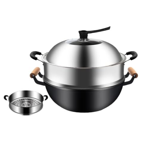 [Vzck] ���ؓ� ���݂̂���̂Ȃ���̗����S�� ���h���̓S�� �y�ʃt���C�p���[�߂̃V�`���[�� ���� ��^�m���X�e�B�b�N�� IH�Ή� �ƒ�p ���� �d��������Ή� �g���₷�� ���p�r �V�`���[ �S���⋋ ������� (34cm,�Ȃ�+���ĉ\�ȃX�`�[���J�o