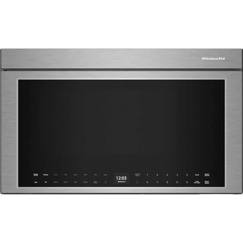 30 in. 1.10 cu. ft. Over-The-Range Microwave Oven in PrintShield Stainless with Flush Built-in Design