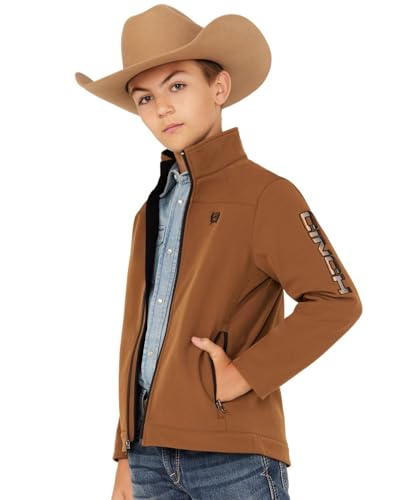 Cinch Boys' Logo Bonded Softshell Jacket - MWJ5070005 XX- US