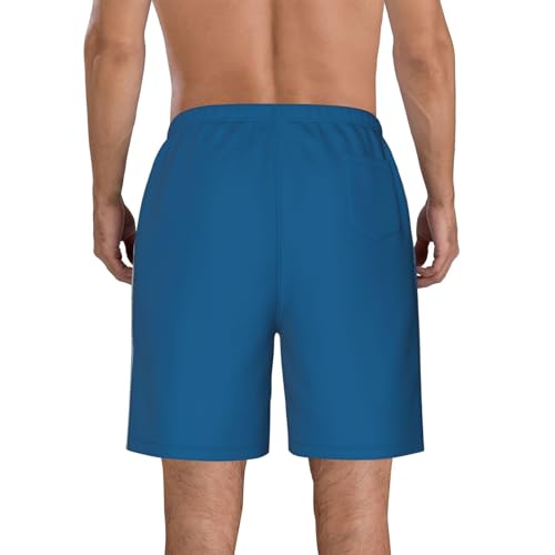 Custom Men's Swim Trunks Add Name & Number Bathing Mesh Lining Swimsuits Beach Shorts with Pockets Gifts3