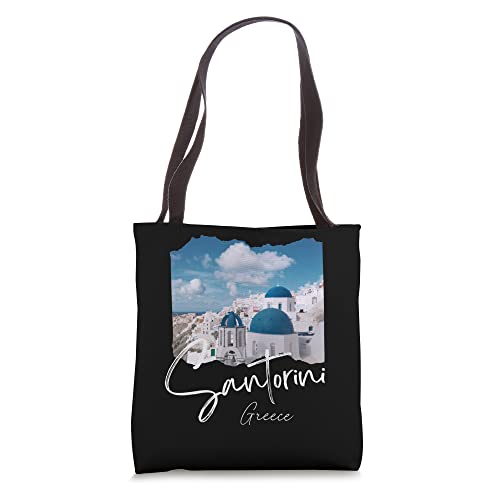 Santorini Greece Souvenir Tote Bag