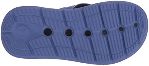 Under Armour Girls Ignite Marbella Graphic Flip Flop, (400) Baja Blue/Baja Blue/Sonar Blue, 3 Little Kid | Image 3