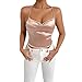 Summer New V-Neck Suspender Women's Sexy Fashion Strappy Backless Top(M)