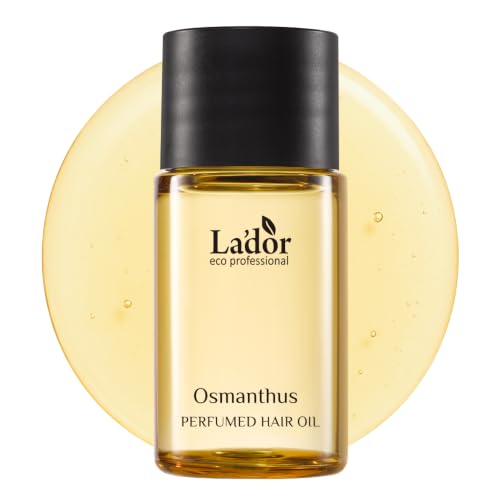(Osmanthus) Perfumed Hair Oil for Curl Hold &amp; Elasticity, 0.34 Fl Oz