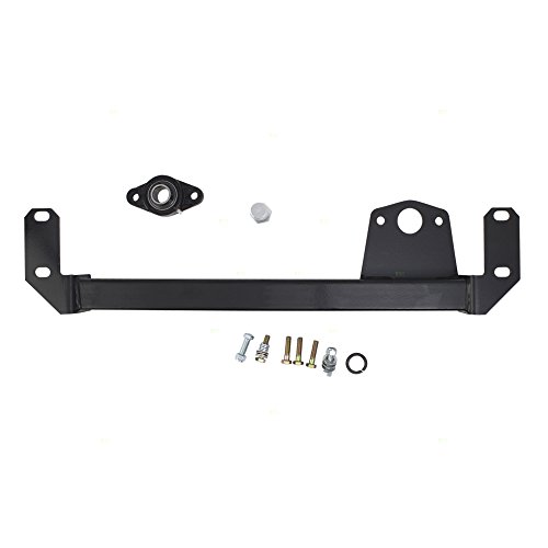 Steering Gear Box Stabilizer Bar Brace Kit w/Hardware for 94-02 Dodge Ram 1500 2500 3500 4x4 4-Wheel Drive Pickup Truck
