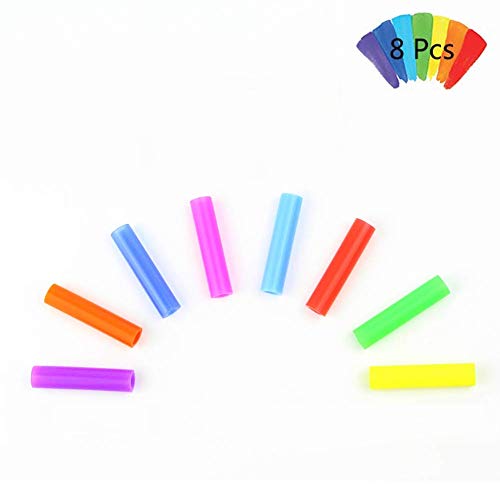8 Pzs Consejos para Pitillos de Silicón miniatura 1