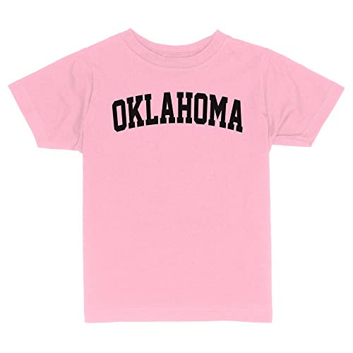 Oklahoma College Style Toddler Kids T-Shirt